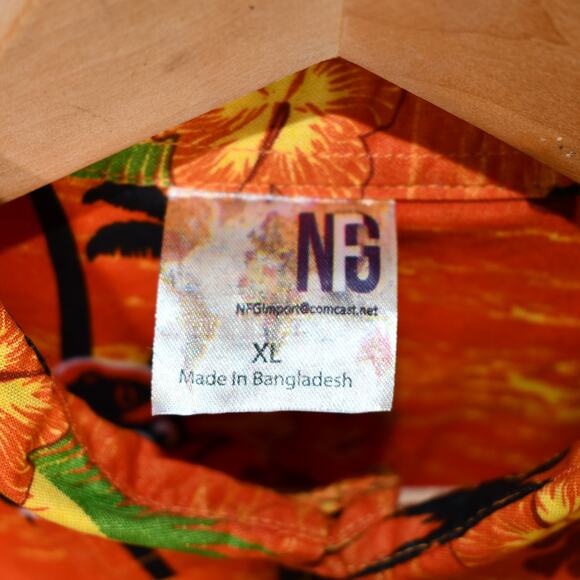 SGA Stadium Giveaway Baltimore Orioles - Birdland Hawaiian Shirt XL MLB 0824!!! - Picture 4 of 8